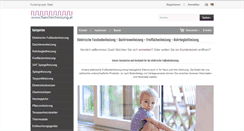 Desktop Screenshot of flaechenheizung.at